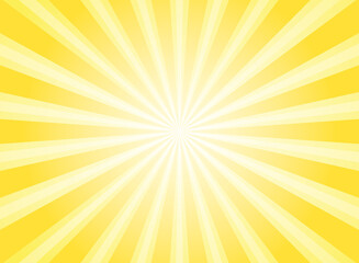 Sunlight abstract background. Powder yellow color burst background.