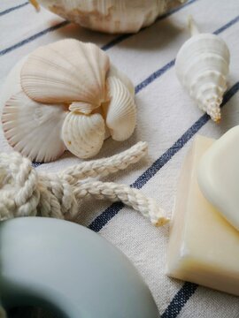 Natural healthcare with herbal soaps