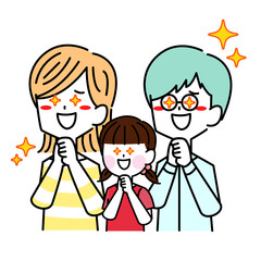 期待に胸を膨らませる