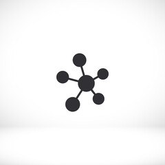 Social network single icon isolated on background. Social network single website design, Social network single app, logo, power user interface. Editable stroke. Eps 10 power