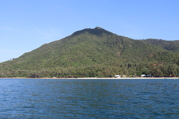 Littoral de Ko Pha Ngan, Thaïlande 