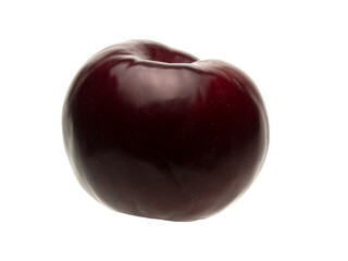 Graphic resources isolated plum fruit culture object on white background