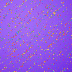 Festive confetti. Celebration stars. Childish brig