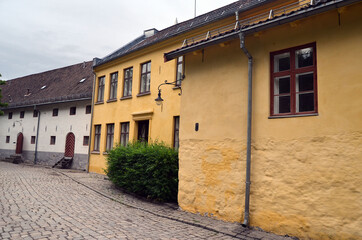 The pictures show the ancient Akerhus Festning defensive fortress in Oslo