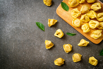 Italian traditional tortellini pasta