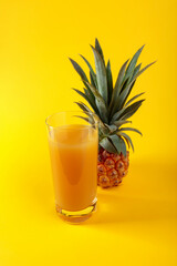 Fresh pineapple  juice .