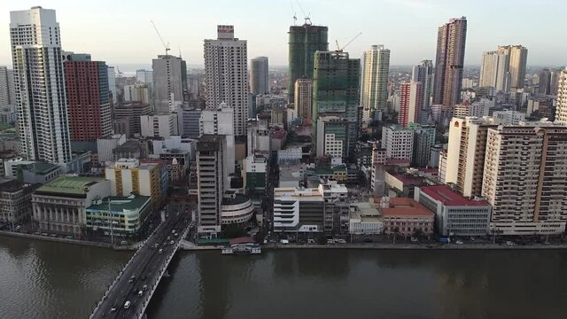 Downtown Manila Skyline