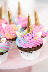 Unicorn cupcakes