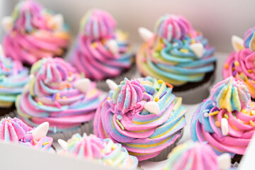 Unicorn cupcakes