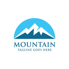 Mountain logo vector design template
