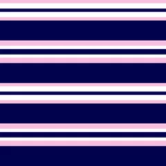 Tapeten Horizontale Streifen Rosa und Marine-Streifen nahtloser Musterhintergrund im horizontalen Stil - Rosa und Marine horizontal gestreifter nahtloser Musterhintergrund geeignet für Modetextilien, Grafiken