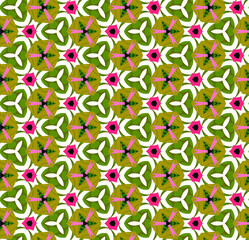 Abstract bright pattern with various shades seamless pattern design composition. Wallpaper, background. Eps 10