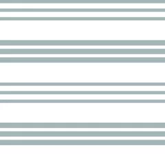 Fototapete Horizontale Streifen Weißer Streifen nahtloser Musterhintergrund im horizontalen Stil - Weißer horizontal gestreifter nahtloser Musterhintergrund geeignet für Modetextilien, Grafiken