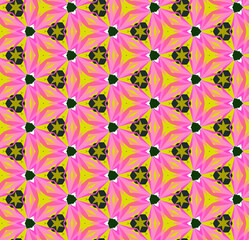 Abstract bright pattern with various shades seamless pattern design composition. Wallpaper, background. Eps 10