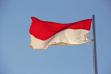 beauty of Indonesian flag