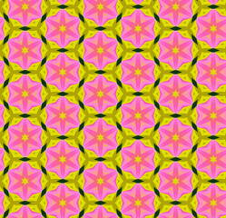 Abstract bright pattern with various shades seamless pattern design composition. Wallpaper, background. Eps 10