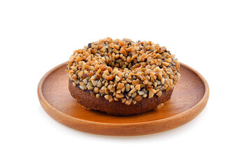 Donuts Grains on white background