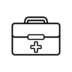 briefcase icon vector design template