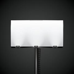 blank advertising billboard © captainvector