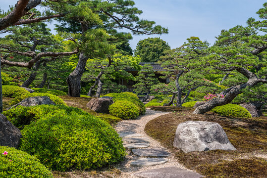 Yushien Garden, Matsue, Japan