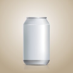 blank soda can