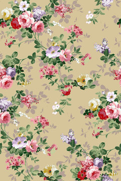 digital floral background