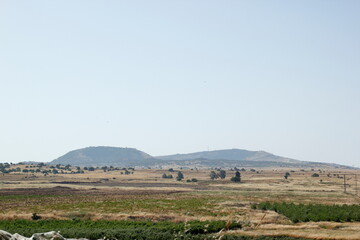 Fototapeta premium Golan heghts landscape