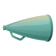 Cinema megaphone icon. Cartoon of cinema megaphone vector icon for web design isolated on white background