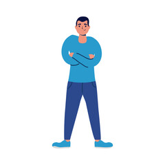 young man male avatar character