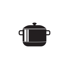 Saucepan Icon Logo Vector template