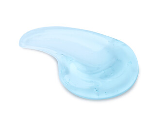 Sample of transparent cosmetic gel on light background