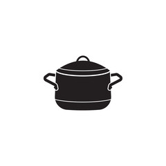 Saucepan Icon Logo Vector template