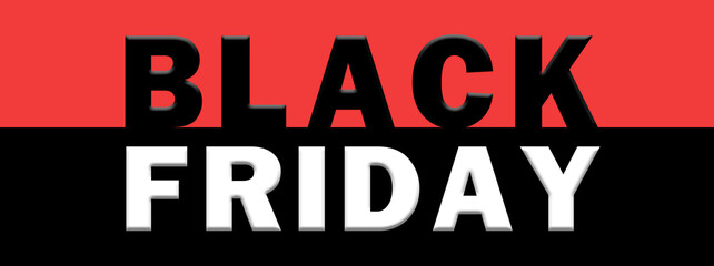 Modern colorful Black Friday sale promo banner background