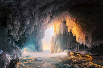 Top attractions in Lake Baikal, Russia.