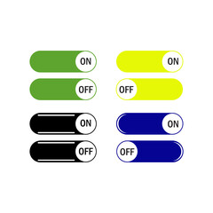 Obraz premium button icon design vector template eps 10