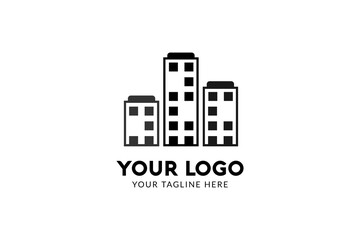 Naklejka premium Construction Logo Template