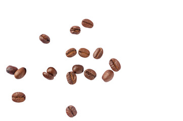 Coffee beans. Isolated on a white background.