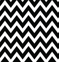 black and white chevron pattern