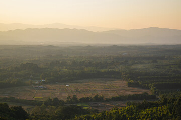 countryside landscape in Thailand