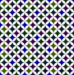 seamless geometric pattern with triangles