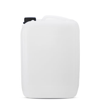Plain large plastic gallon container