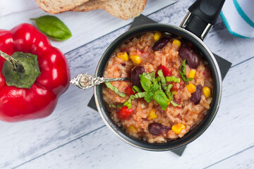 Chili con carne.