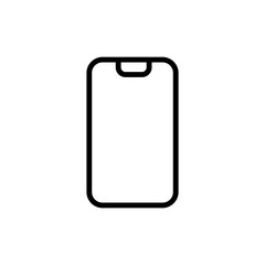 Smartphone, technology icon. Simple line, outline vector elements of communication icons for ui and ux, website or mobile application
