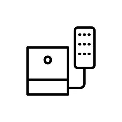 Phone, landline icon. Simple line, outline vector elements of communication icons for ui and ux, website or mobile application