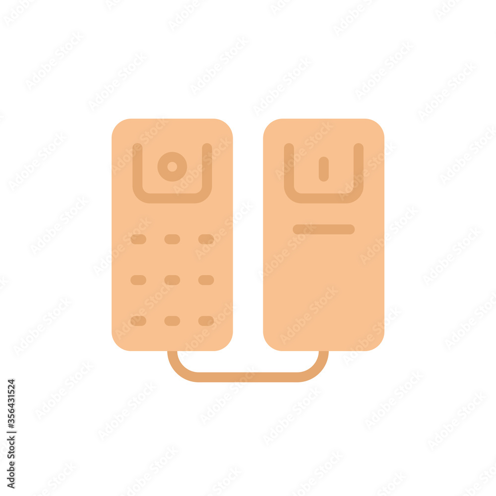 Poster phone, technology icon. simple color vector elements of communication icons for ui and ux, website o