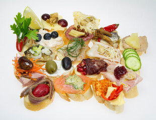 Sandwiches, appetizer