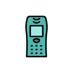 Phone, mobile, technology icon. Simple color with outline vector elements of communication icons for ui and ux, website or mobile application