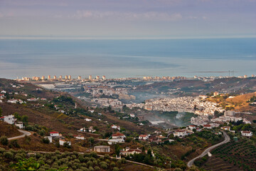 Obraz premium Torrox Costa, Costa Tropical, The Axarquia, Malaga Province, Andalucia, Spain, Western Europe.