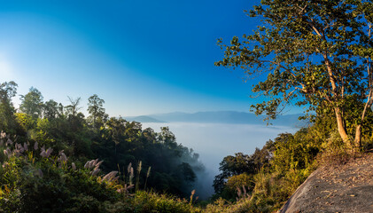Fototapeta na wymiar Beautiful view form Maerim, Chiangmai, Thailand
