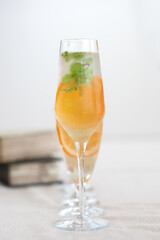 オレンジのフルーツウォーター